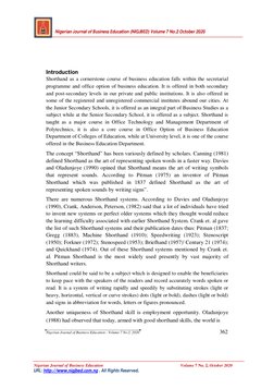 Nigerian Journal of Business Education (NIGJBED) Volume 7 No.2 October 2020             
 
Nigerian Journal of Busi