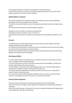 Raft Footing Construction Method Statement | PDF | Concrete | Building ...