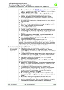 High Potential Incident Guidance | PDF | Traffic Collision | Risk