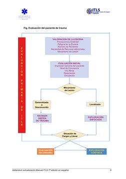 Addendum actualización Manual ITLS 7ª edición en español 
9 
 
 
 
 
VALORACION DE LA ESCENA 
Precauciones Estándar 
Peligr