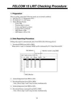 FELCOM 15 LRIT Testing Guide | PDF | Computing | Computer Engineering