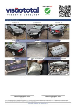 34748
Número do Laudo =
VISTORIA CAUTELAR: 34748
DIANTEIRA 45º
DIANTEIRA 45º
TRASEIRA 45º
TRASEIRA 45º
CHASSI
MOTOR
HODÔMETRO