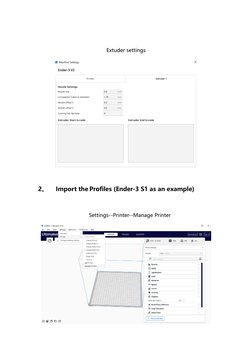 Ender 3 S1 Cura Profile Guide | PDF | Technology & Engineering