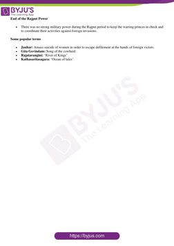 (https://byjus.com/?utm_source=pdf-click) 
 
End of the Rajput Power 
• 
There was no strong military power during the Rajpu