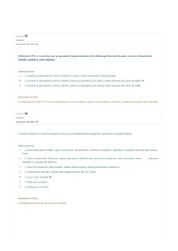 Pregunta 13
Correcta
Se puntúa 1,00 sobre 1,00
Pregunta 14
Correcta
Se puntúa 1,00 sobre 1,00
El Decreto 1211, a través del c