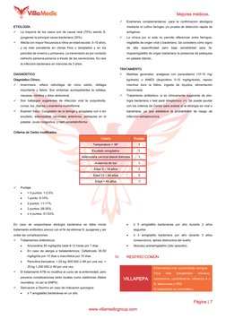 Mejores médicos. 
www.villamedicgroup.com 
 
Página | 7 
 
ETIOLOGÍA 
✓ 
La mayoría de los casos son de causa viral (70%) sie