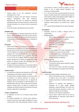 Mejores médicos. 
www.villamedicgroup.com 
 
Página | 8 
Puede complicarse con Otitis, Sinusitis o 
Infección Respiratoria Ba