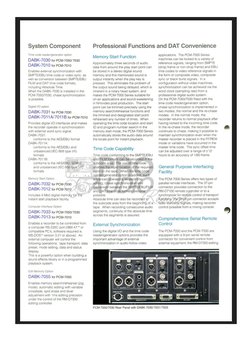 SONY PCM 7050/7030 Opération Manual German ORIGINAL