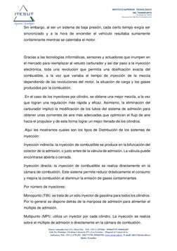 INSTITUTO SUPERIOR TECNOLÓGICO 
DEL TRANSPORTE 
Acreditado por CACES 
Resolución Nro. 066-SO-07-CEAACES-2018 
Matriz: Sabanil