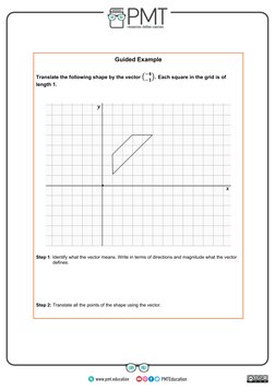 Geometry Transformations Worksheet | PDF | Shape | Euclidean Vector