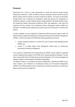 Framework for Infrastructure Delivery Management | PDF | Procurement ...