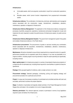 Framework for Infrastructure Delivery Management | PDF | Procurement ...