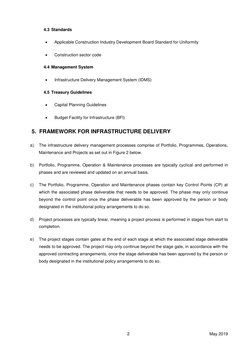 Framework for Infrastructure Delivery Management | PDF | Procurement ...