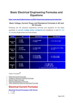 Page 1 of 4 
  (https://www.electricaltechnology.org/wp-content/uploads/2020/10/Basic-Electrical-Engineering-Formulas-and-Equ