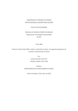 UNIVERSIDAD AUTÓNOMA DE CHIRIQUÍ
CENTRO REGIONAL UNIVERSITARIO DE BARÚ
FACULTAD DE ECONOMÍA
ESCUELA DE CIENCIAS COMPUTACIONAL