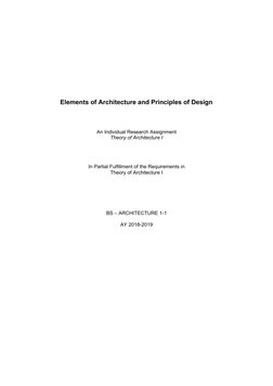 Elements and Principles of Architecture | PDF | Home & Garden | Art