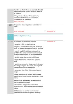 literature to which reference was made. It might 
be needed later as proof of the ‘state of the art’ 
at the time.
Always che