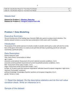 3
Table 28 : Classification Report of  Train Data-Final Model………………………………………………………………………………………30
Table 29 : Classification Re