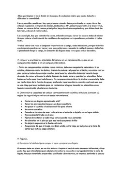 -Hay que limpiar el local donde irá la carpa, de cualquier objeto que pueda dañarlo o 
dificultar la comodidad. 
La carpa est