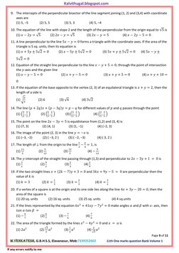11th Maths One Mark Question Bank Vol 1 | PDF | Elementary Mathematics ...