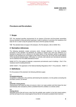 SANS 1253:2016 Fire Doors Standards | PDF | Door | Building Engineering