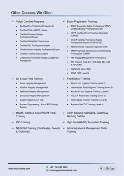 +971 56 206 9465 
trainings@velosiaims.com  (mailto:trainings@velosiaims.com)
www.velosiaims.com  (http://www.velosiaims.com/