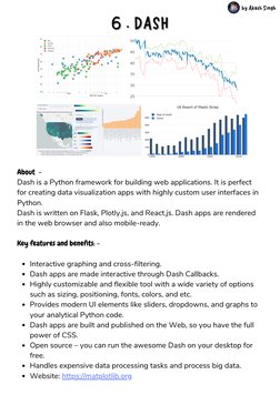 Top Python Visualization Libraries | PDF | Chart | Application Software