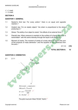 Engineering Science N4 Syllabus.pdf T650 - Engineering Science N4 April Memo 2021 | PDF | Force | Stress ...