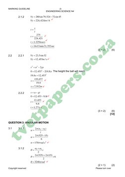 Engineering Science N4 Syllabus.pdf T650 - Engineering Science N4 April Memo 2021 | PDF | Force | Stress ...