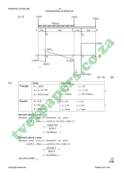 Engineering Science N4 Syllabus.pdf T650 - Engineering Science N4 April Memo 2021 | PDF | Force | Stress ...