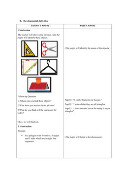 Grade 4 Triangle Classification Lesson Plan | PDF | Triangle ...