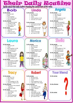 In the morning 
 
 get up