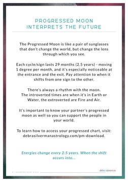 Understanding Progressed Moons | PDF | Psychological Concepts | Psychology