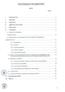 Plan Anual de Auditoria Medica 2022 | PDF