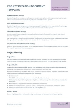 Project Initiation Document 
for [enter project title here]
PROJECT INITATION DOCUMENT
TEMPLATE
Risk Management Strategy
Desc