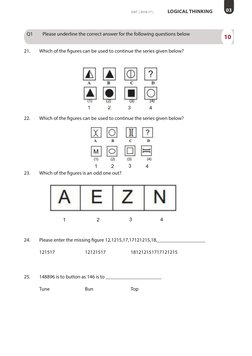Mit Level Exam Question MIT DAT Entrance Exam Sample Paper | PDF