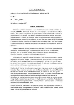 A.´.G.´.D.´.G.´.A.´.D.´.U.´.
Augusta e Respeitável Loja Simbólica Riqueza e Sabedoria Nº 3
V.´. M.´.
IIR.´. , 1ºV.´. , e 2ºV.