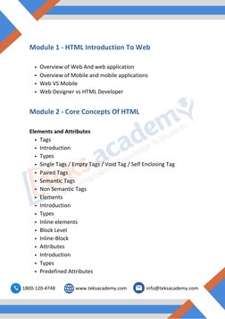 Overview of Web And web application 
Overview of Mobile and mobile applications 
Web VS Mobile 
Web Designer vs HTML Develope