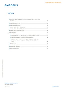 Booking CBBG and EXST in Amadeus | PDF | Economies | Service Industries