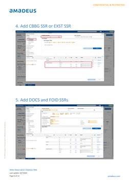 Booking CBBG and EXST in Amadeus | PDF | Economies | Service Industries