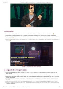 19/10/22 9:51
Tutorial de hallazgos inusuales · Domina un juego de aventuras de la vieja escuela
https://videochums.com/artic