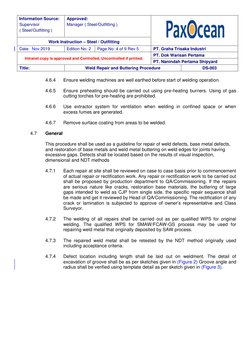 Weld Repair and Buttering Guidelines | PDF | Welding | Construction