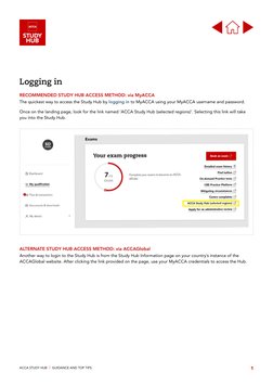 ACCA Study Hub: Key Features & Tips | PDF | Mobile App | Login