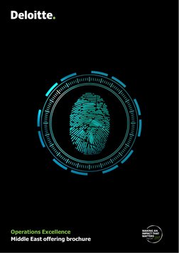  
 
 
 
 
 
 
 
 
 
 
 
 
 
 
 
 
 
 
 
 
 
Operations Excellence 
Middle East offering brochure 
