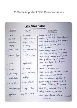 Web Development Handwritten Notes PDF | PDF
