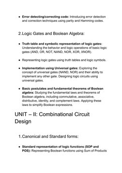 Digital Electronics Notes for Students | PDF | Computer Memory | Logic Gate