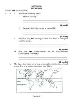 Page 9 of 14 
 
SECTION B 
(25 MARKS) 
Answer one question only. 
4. 
a. 
i. 
Define the following terms 
 
 
 
1. 
Remote se