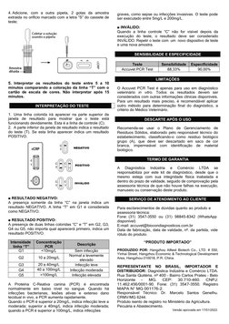 SENSIBILIDADE E ESPECIFICIDADE
LIMITAÇÕES
DESCARTE APÓS O USO
TERMO DE GARANTIA
SERVIÇO DE ATENDIMENTO AO CLIENTE
4. Adicione