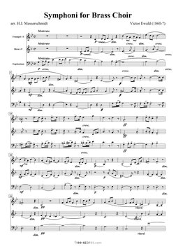 Ewald's Symphoni for Brass Choir | PDF | Musical Instruments