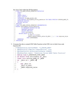 ABAP CDS Table Function Implementation | PDF | Computers | Technology ...